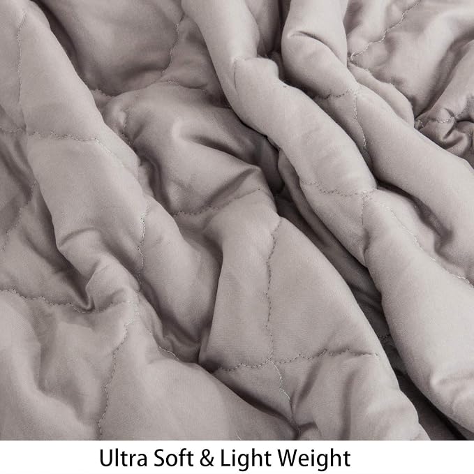 NTBAY Down Alternative Oversized Toddler Comforter, Super Soft and Warm Solid - Image 4