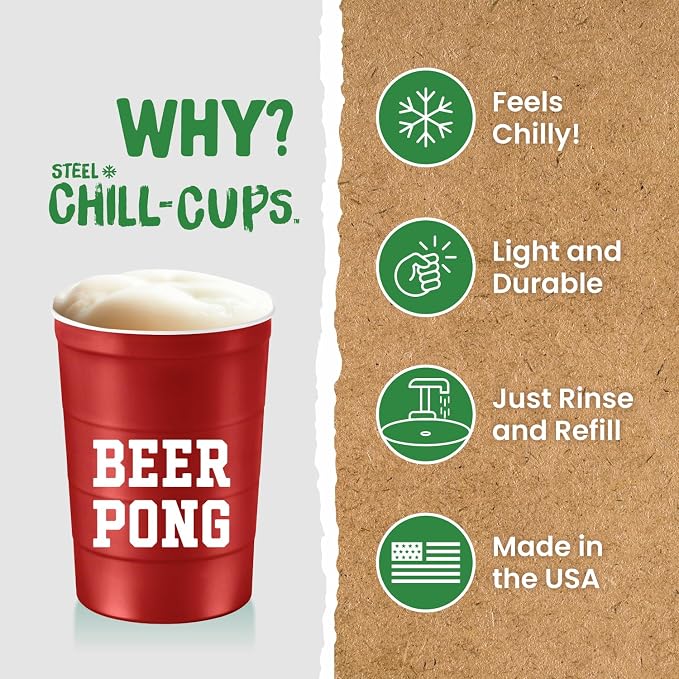 16 oz. Party Cup 'Beer Pong' Drinking Game Design - Image 3