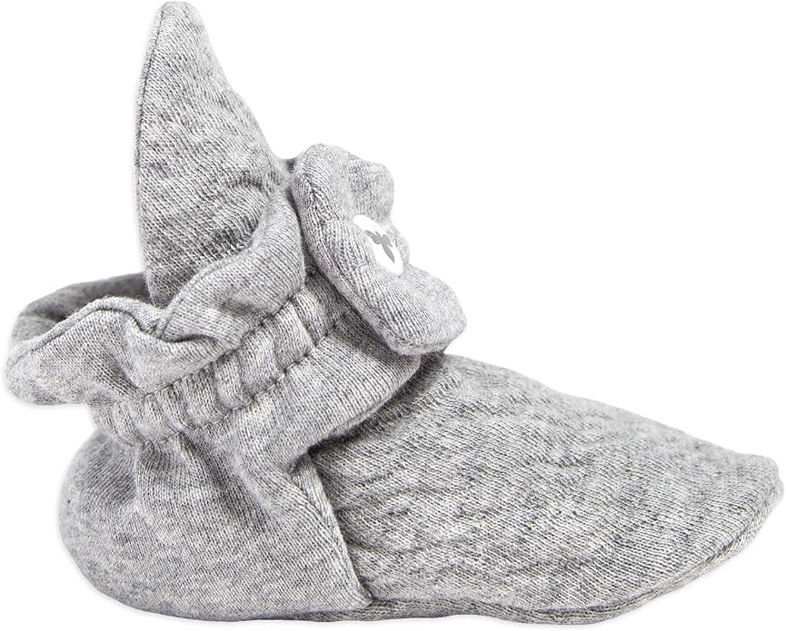 Burt's Bees Baby Unisex Booties Organic Cotton Newborn Essentials Shoes - Image 9