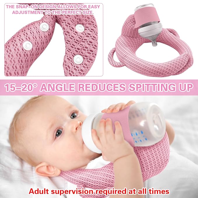 kornsurte Bottle Holder Pillow, Aadjustable Bottle Feeding Pillow - Image 5