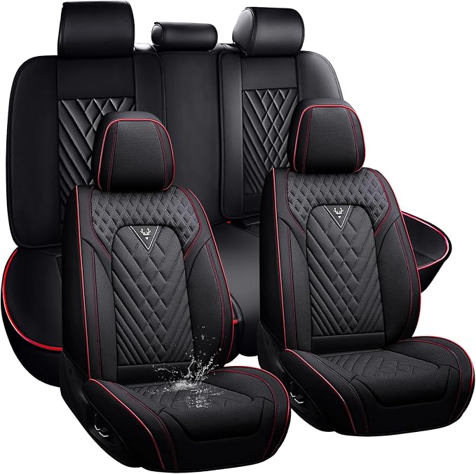Universal Leather Auto Seat Cover by Unknown