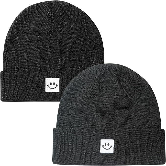 2Pack Baby Beanie Knit Toddler Hat by Paladoo
