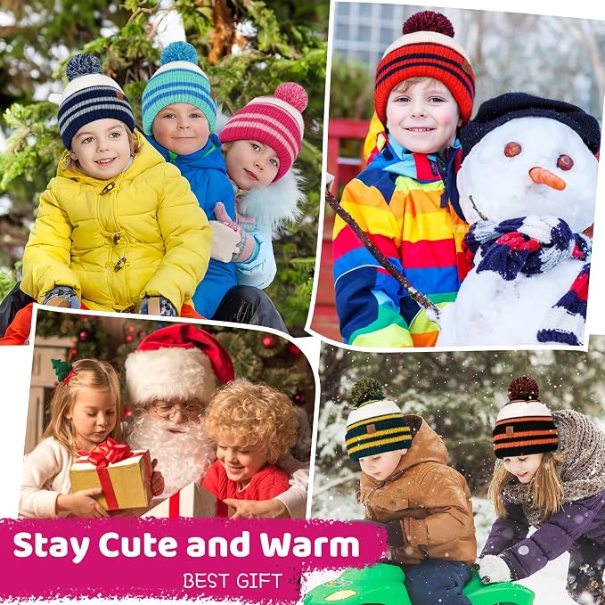FZ FANTASTIC ZONE Kids Toddler Winter Hat Beanie - Image 5