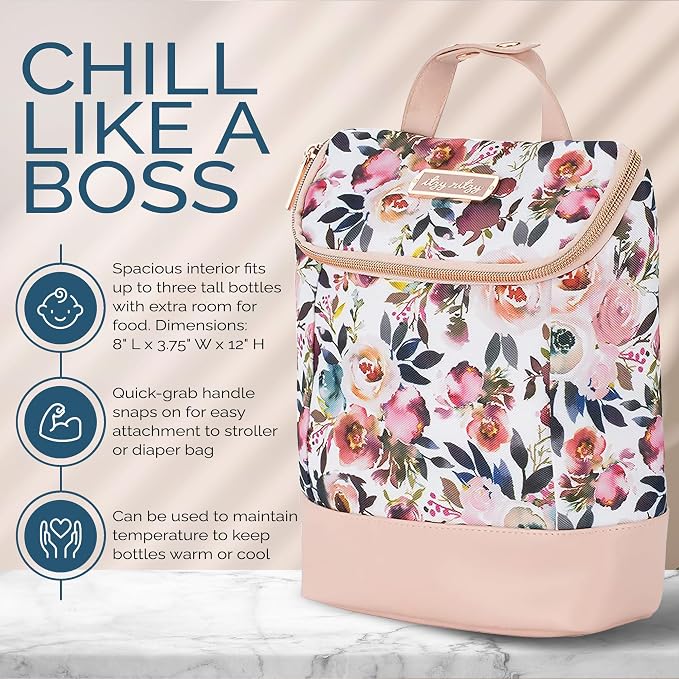 Itzy Ritzy Insulated Bottle Bag – Keeps Bottles Warm or Cool - Image 4