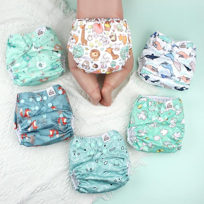 Mama Koala 3.0 Pocket Cloth Diapers - Image 3