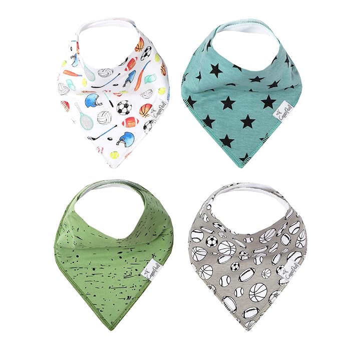 Copper Pearl Baby Bandana Drool Bibs by CopperPearl