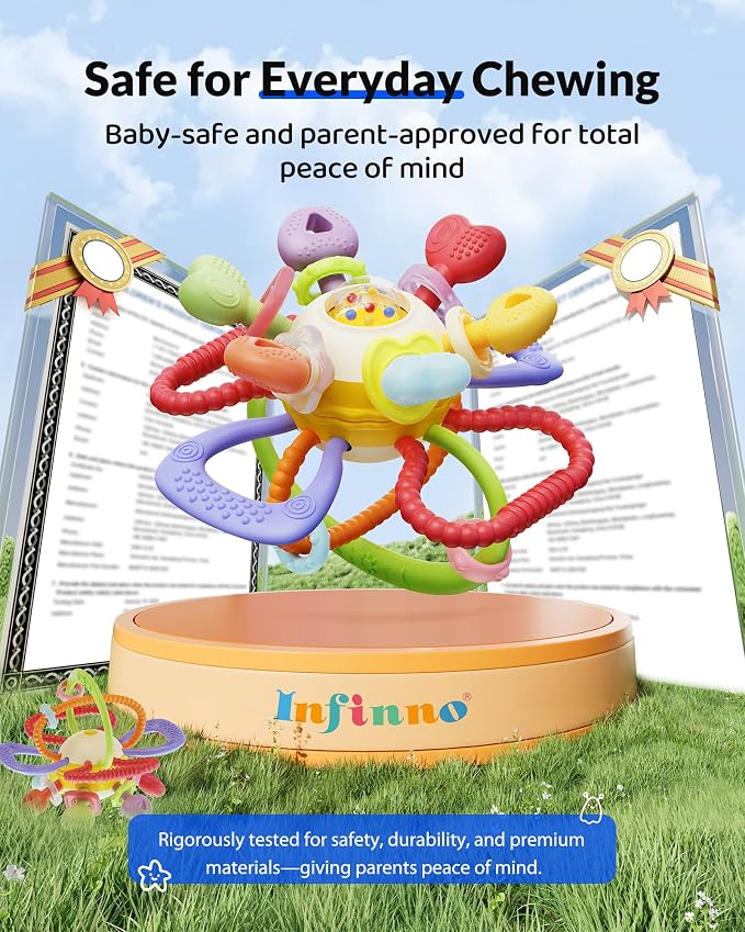 Baby Montessori Sensory Teething Toy – Safe - Image 6