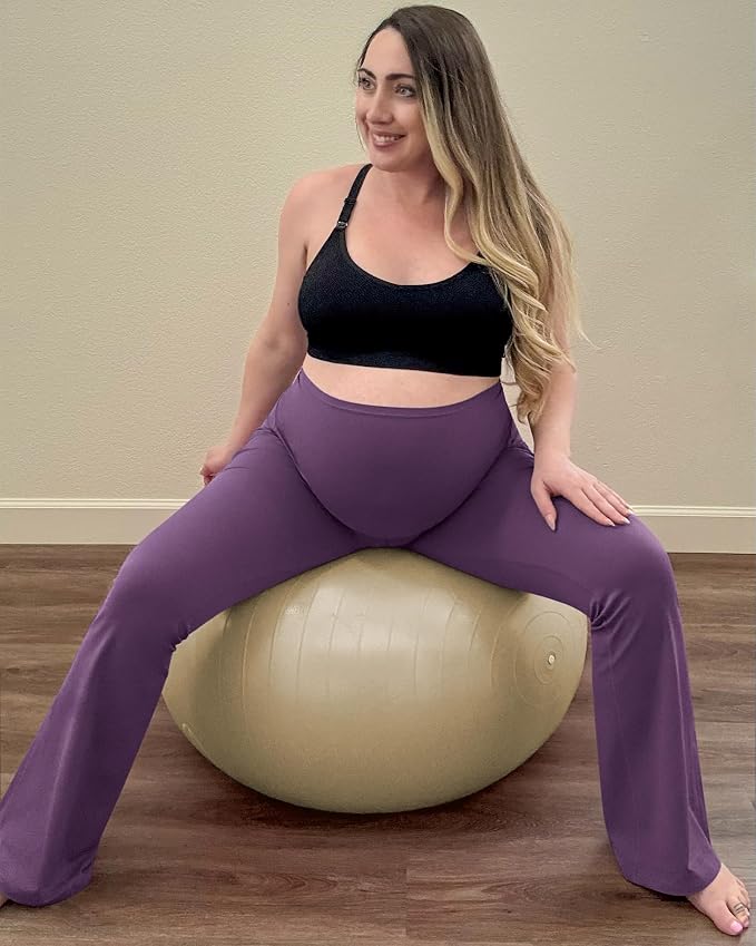 G4Free BareFeel Maternity Flare Leggings - Image 4