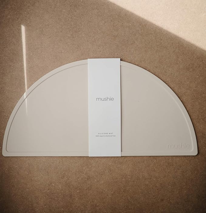 mushie Silicone Placemat for Kids | BPA-Free Non-Slip Design - Image 2