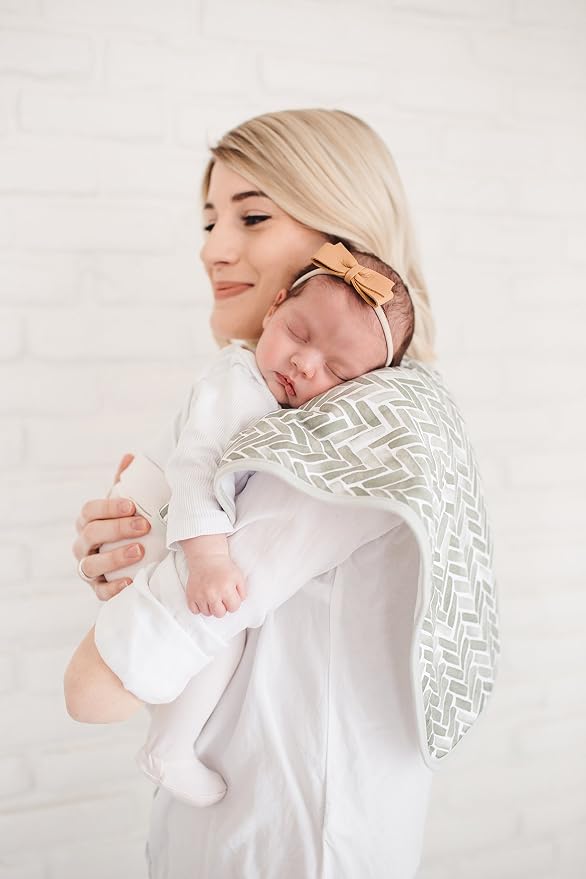 Copper Pearl Premium Baby Burp Cloths - Image 8