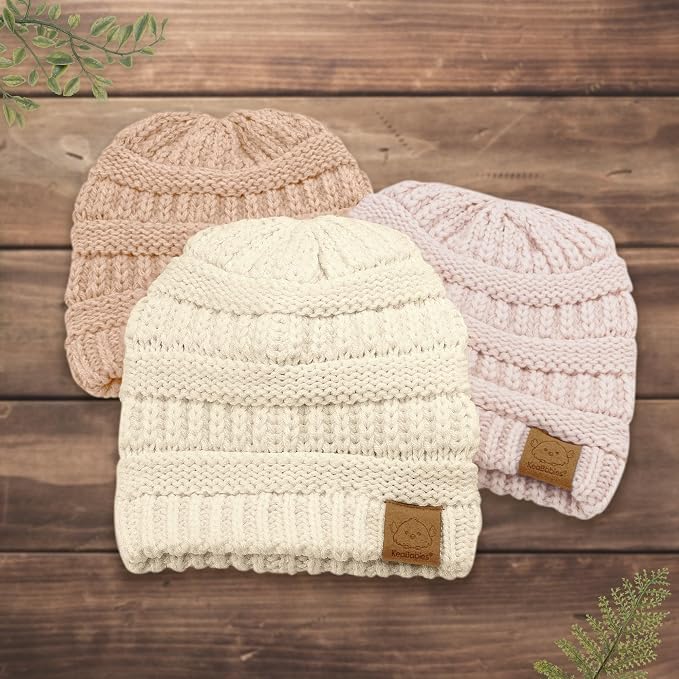 3-Pack Baby Beanies for Boys, Girls - Image 9