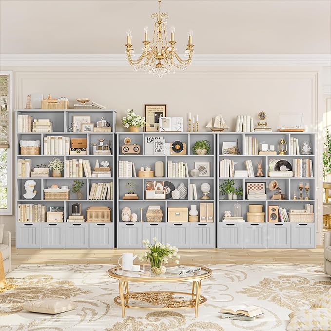 FINETONES 69" H Toy Storage Organizer, 6 Tier Tall Kids Bookshelf - Image 4
