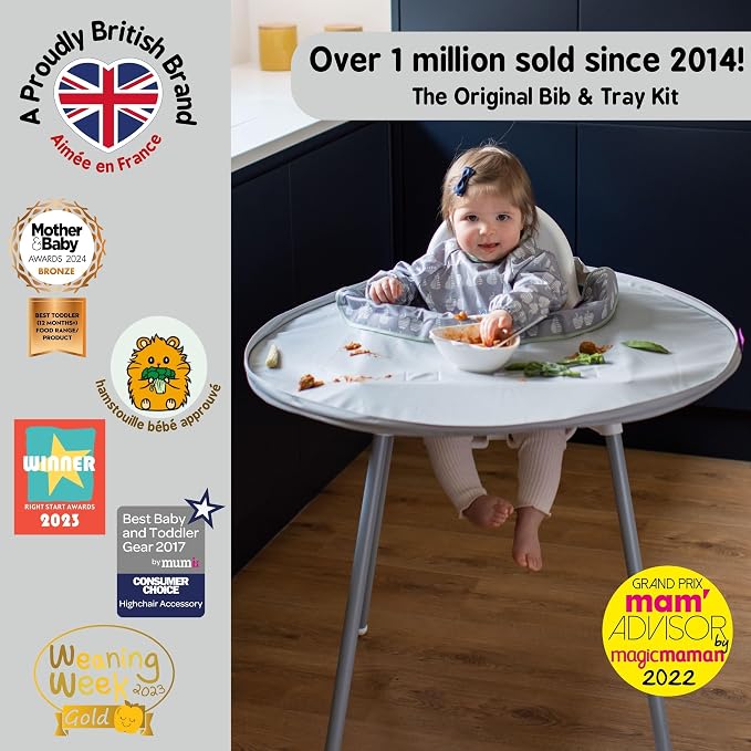 Tidy Tot- Baby Bib & Tray Kit - Image 2