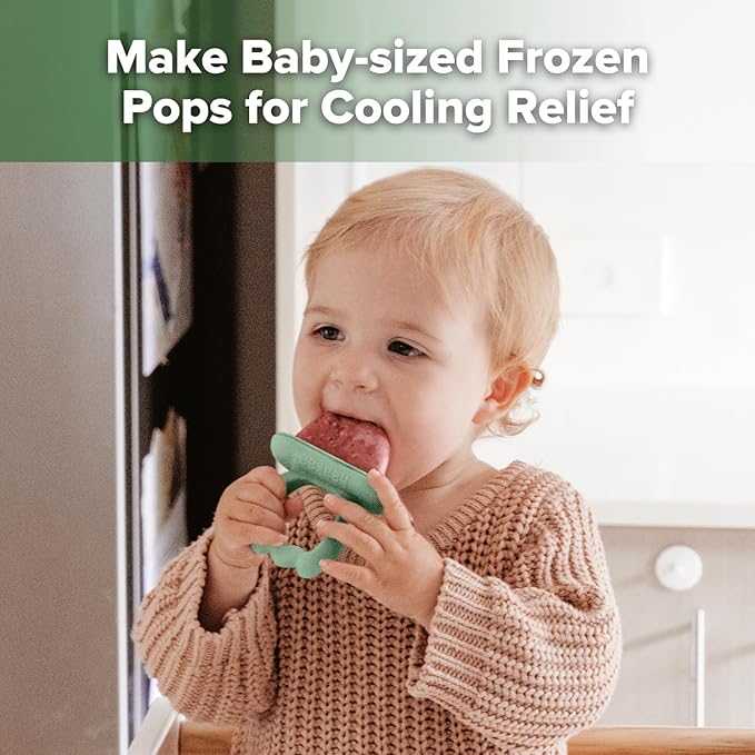 Haakaa Chilly Monster Breastmilk Popsicle Molds, Silicone Popsicle Molds - Image 2