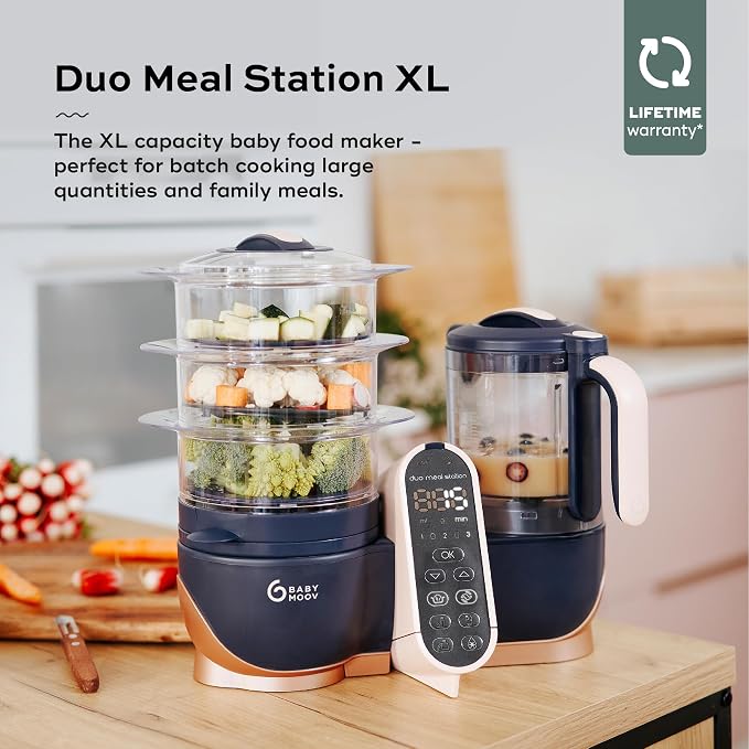 Babymoov Duo Meal Station XL, 6 in 1 Food Processor - Image 2