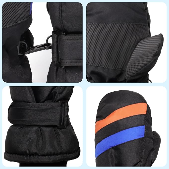 F Flammi Toddler Kids Snow Mittens - Image 3