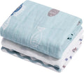 Muslin Baby Quilt 100% Cotton Newborn Blanket 47" X 47" 2 Layers Muslin Swaddle by ONLYCUBBYA