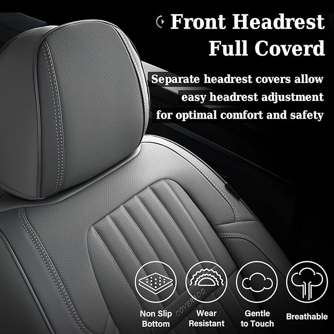 Coverado Car Seat Covers Full Set, Seat Covers - Image 4