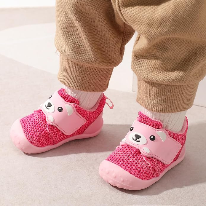 FEETCITY Baby Walking Shoes Wide Baby Shoes Boys Girls Infant Sneakers Crib - Image 6