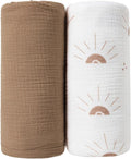 JELLYMONI Muslin Swaddle Blankets by JELLYMONI
