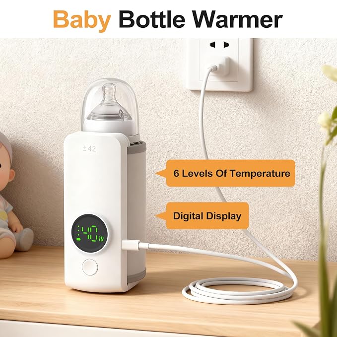 Solve The Milk Warming Dilemma Portable Bottle Warmer Requires no Water Rapid - Image 2