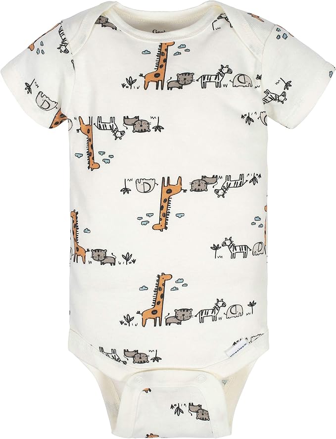 Gerber unisex-baby 8-pack Short Sleeve Onesies Bodysuits - Image 3