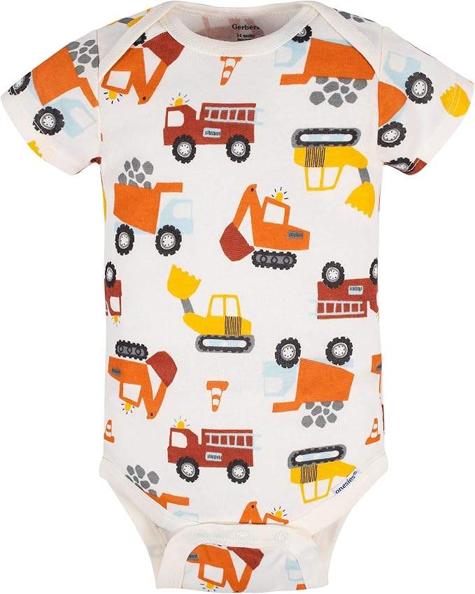 Gerber baby-boys 8-pack Short Sleeve Onesies Bodysuits - Image 5