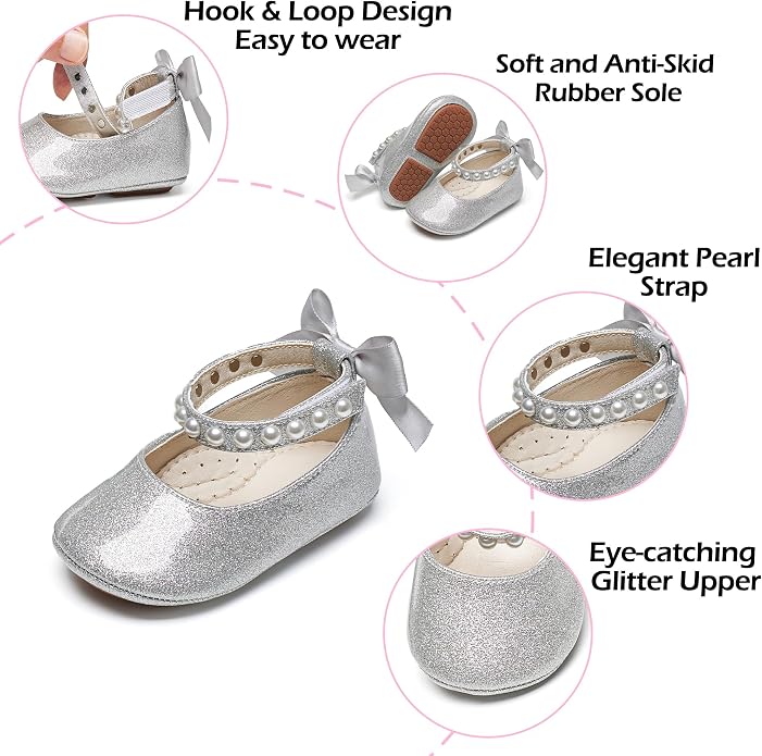 Baby Girls Mary Jane Flats - Image 5