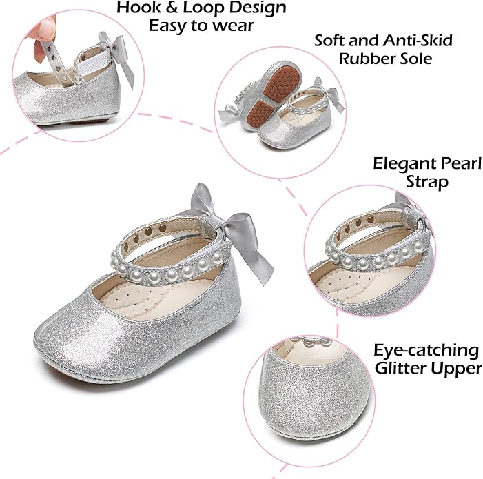 Baby Girls Mary Jane Flats - Image 5