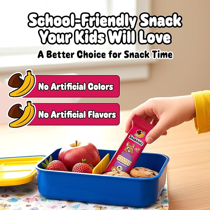 Snakkidz Organic Chewy Granola Bar, Allergen Free, Made - Image 5