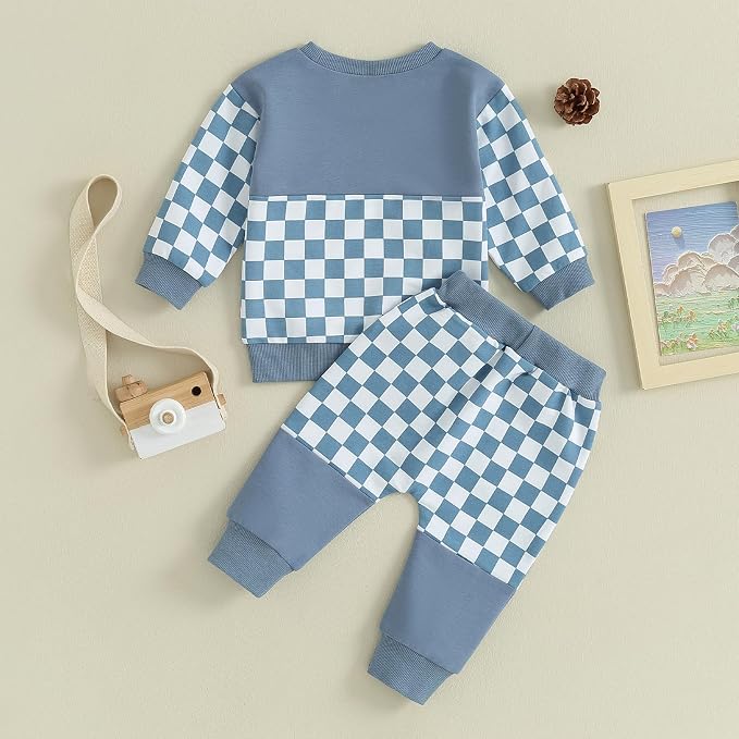 Fernvia Toddler Baby Girl Clothes 3 6 9 12 18 24 Months Fall Outfits Solid Long - Image 3