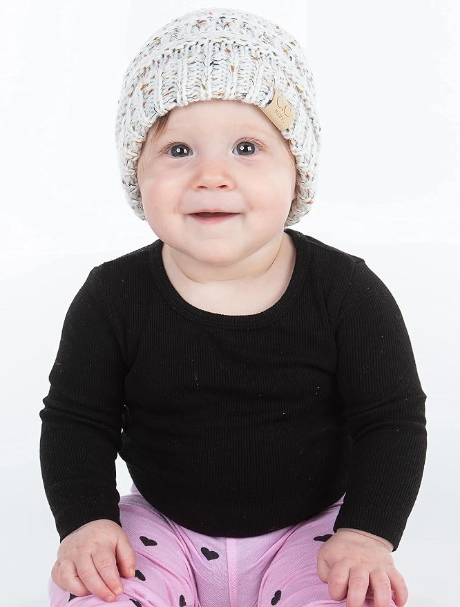 Funky Junque Baby Winter Hat – Cute Newborn Hats, Cozy Warm Infant Beanie - Image 5