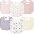 Susurration Muslin Baby Drool Bibs 6Pack Soft Square Adjustable Baby Bandana by Susurration