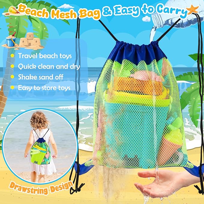 Beach Toys for Kids Toddlers, Sand Castle Toys - Image 3