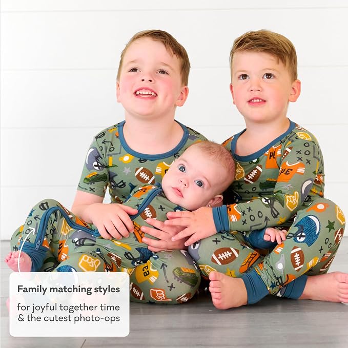 Little Sleepies Pajamas for Baby Boys & Girls, Viscose from Bamboo Baby Pajamas - Image 6
