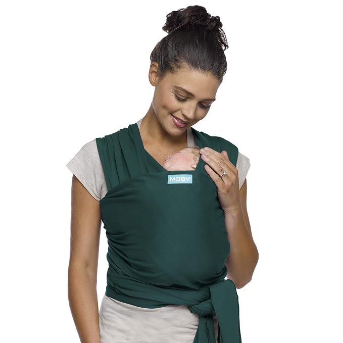 Moby Baby Wrap Carrier Classic for Newborns to Toddlers, Infant Sling Carrier by MOBYBabyCarrier