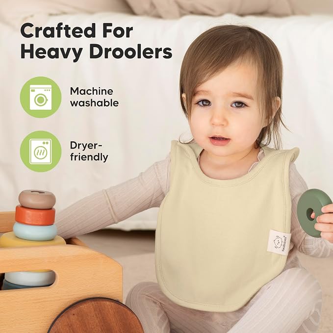 8-Pack Baby Bibs for Boys, Girls - Image 6