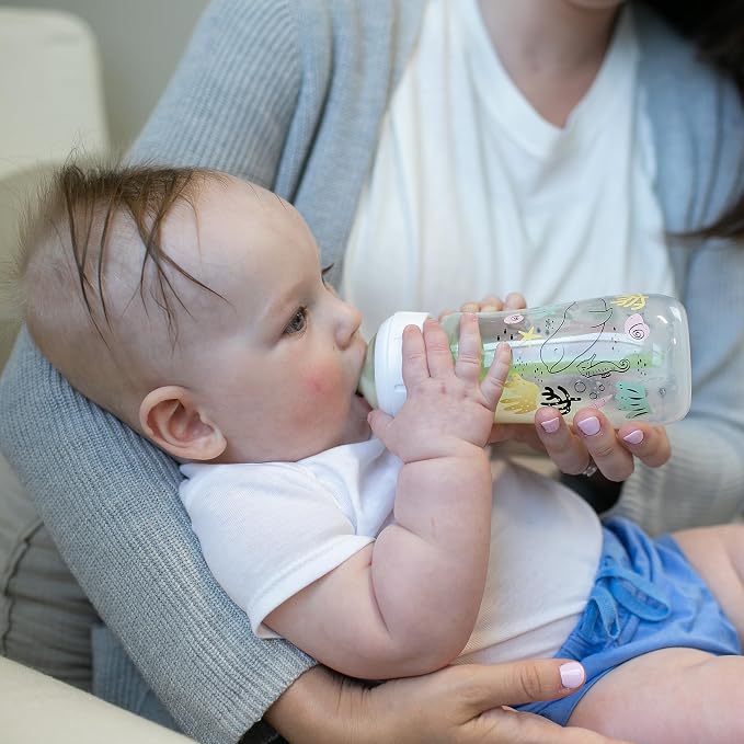 Dr. Brown’s Natural Flow® Anti-Colic Options+™ Wide-Neck Baby Bottle Designer - Image 10