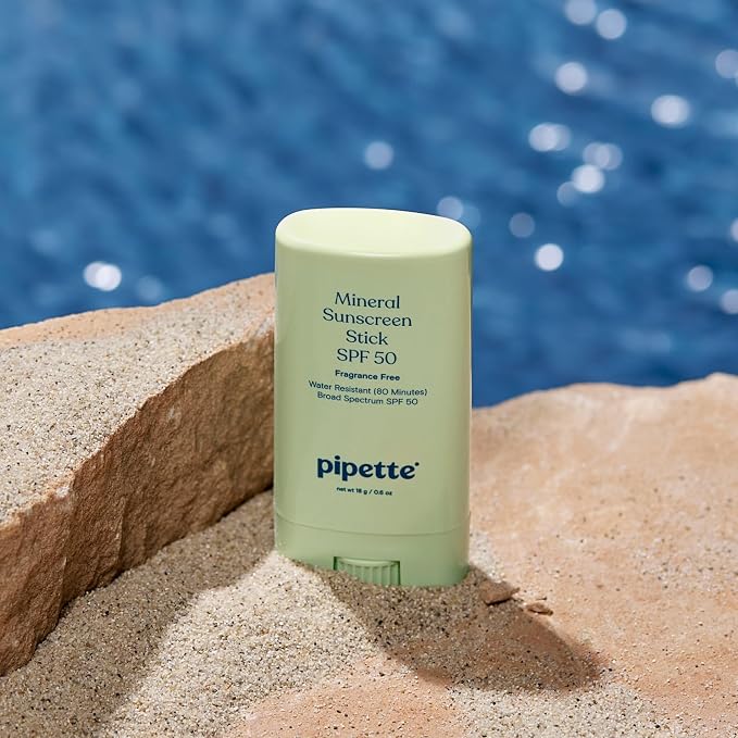 Pipette Baby Mineral Sunscreen Stick SPF 50, Broad Spectrum Sunblock - Image 5
