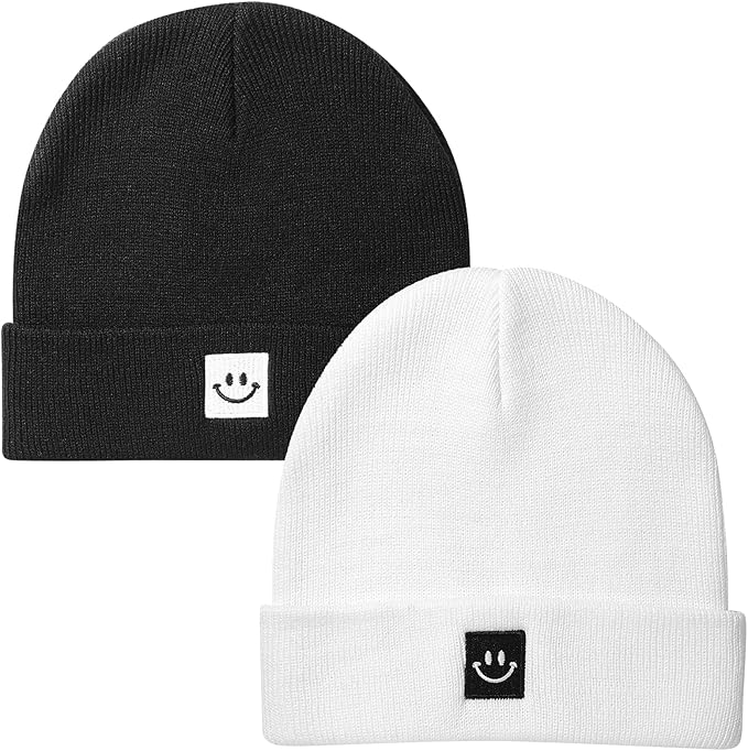 2Pack Baby Beanie Knit Toddler Hat by Paladoo