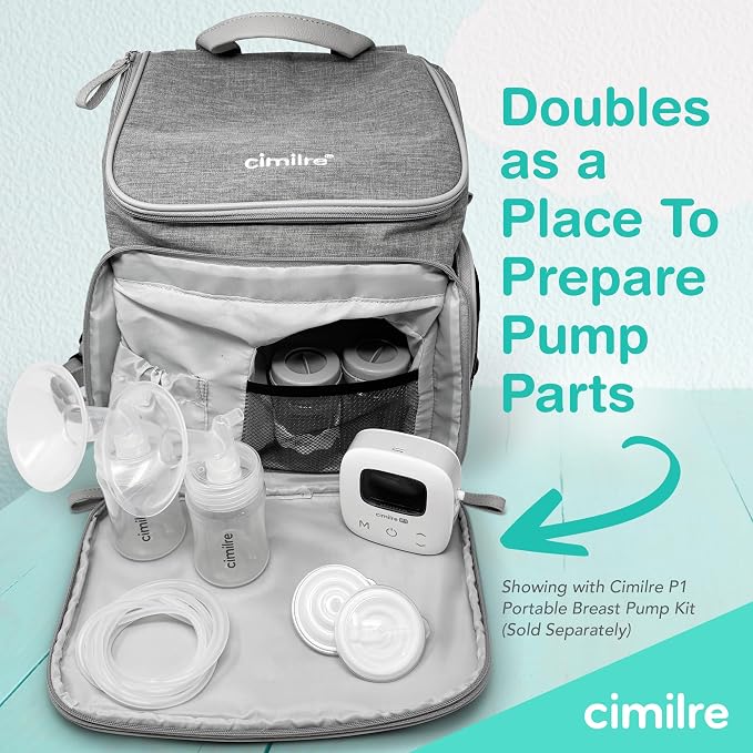 Cimilre S6+ Adjustable Rechargeable Breast Pump & Journey Breast Pump Backpack - Image 7