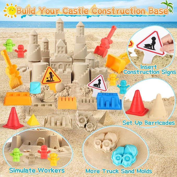 Beach Sand Toys, Large Dump Truck - Image 3