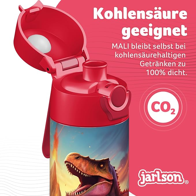 Jarlson® Mali Children's Water Bottle, Thermal Stainless Steel Water Bottle - Image 4