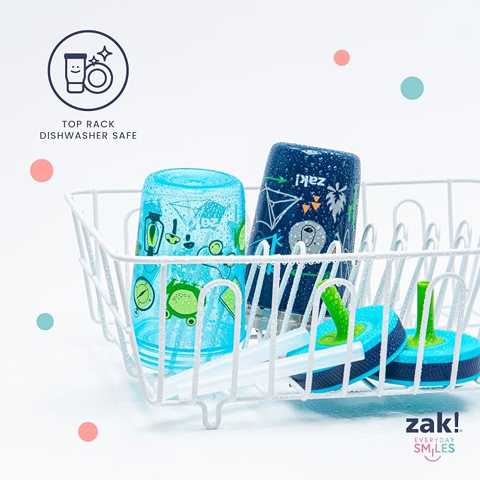 Zak Designs CoComelon Kelso Tumbler Set, Leak-Proof Screw-On Lid - Image 7