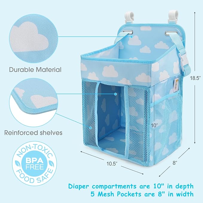 Maliton Hanging Diaper Organizer - Image 4