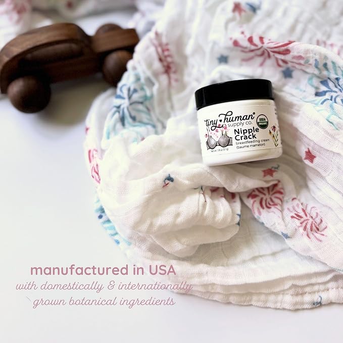 Organic Nipple Cream, Nipple Crack Lanolin Free Nipple Butter, Balm - Image 6