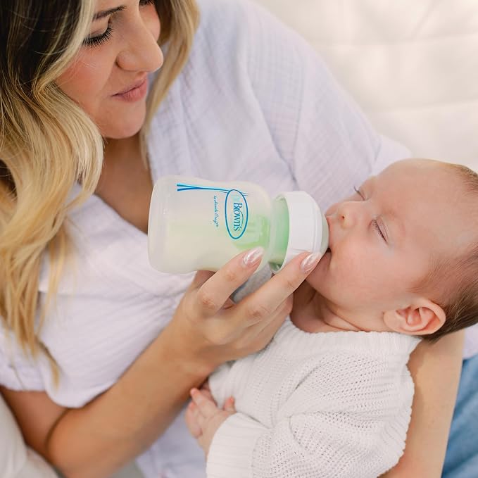 Dr. Brown's Natural Flow Anti-Colic Options+ Wide-Neck Glass Baby Bottle 5 - Image 9