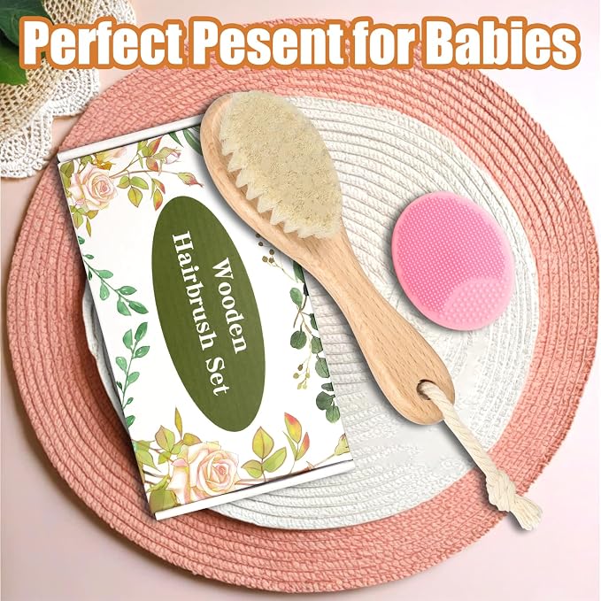 Wooden Soft Goat Bristles Brush - Image 7