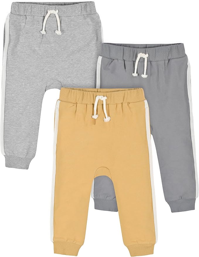 Gerber Baby-Boys Toddler 3-Pack Jogger Pants by Gerber