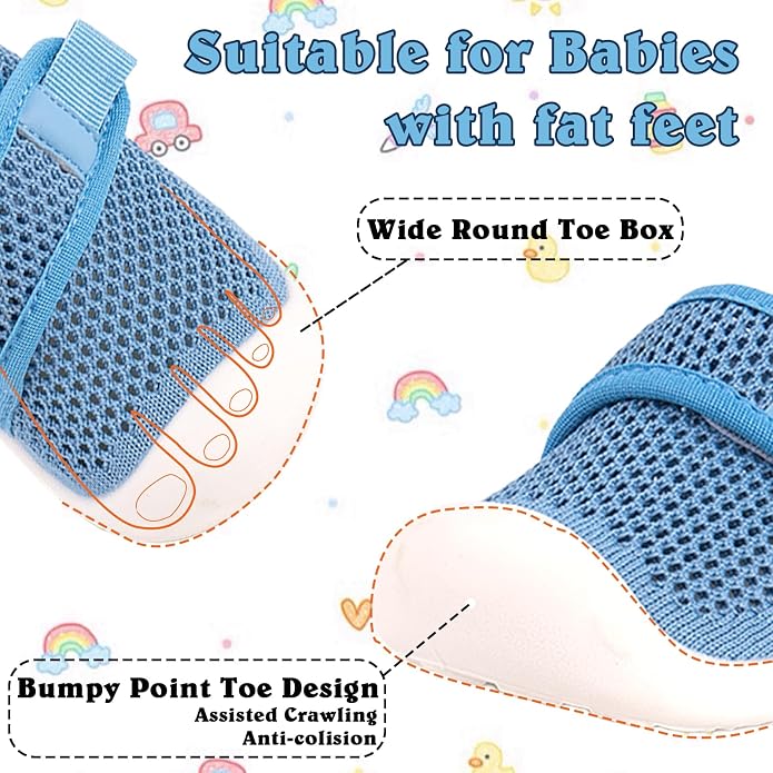Baby First-Walking Shoes 1-4 Years Kid Shoes Trainers Toddler Infant Boys Girls - Image 4